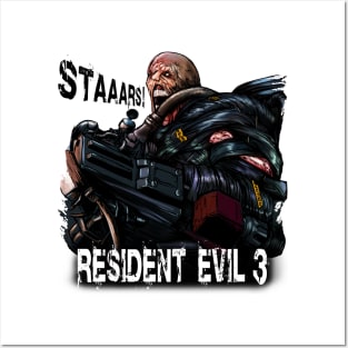 Resident evil 3 remake NEMESIS Posters and Art